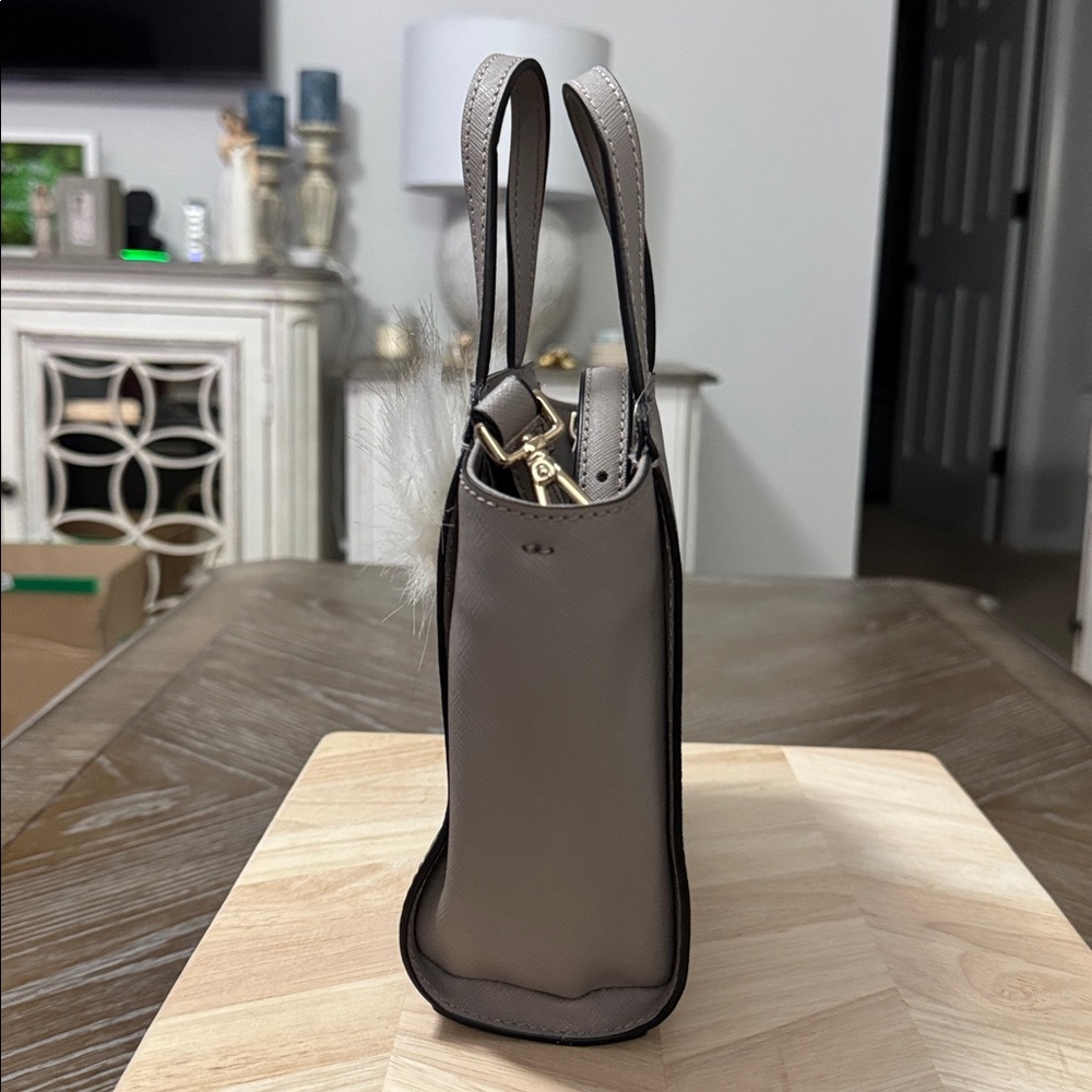 NWT Kate Spade Novelty Gray Mini Bag with Owl Design & Wallet - Picture 5 of 10